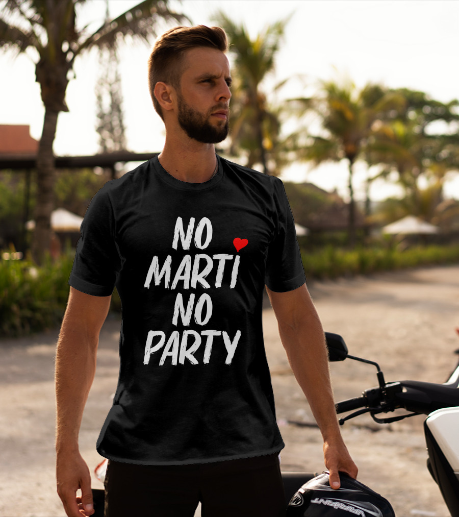 No Marti No Party Marti Pellow Reveals New T-Shirt