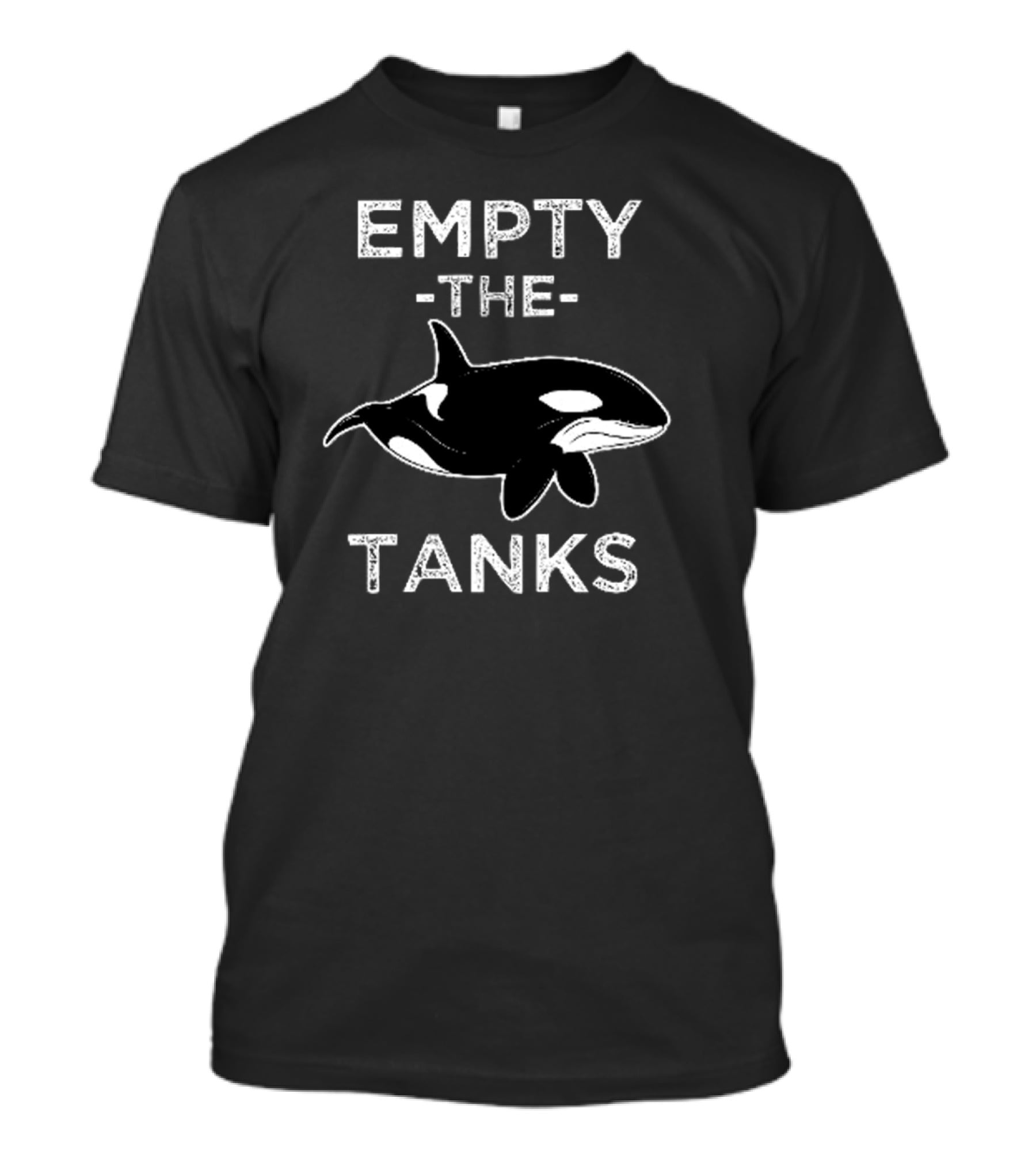 Empty The Tanks Orca Awareness Conservation Movement T-Shirt