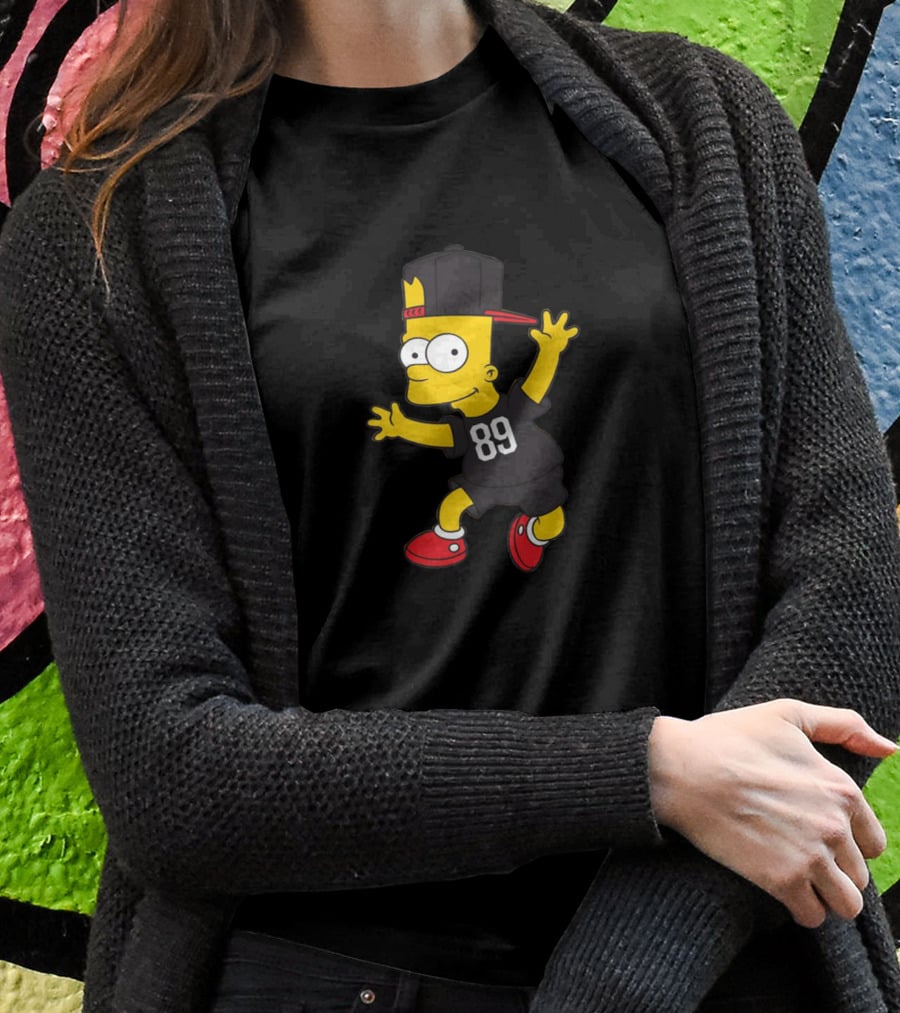 Bart Simpson Hip Hop Style T-Shirt