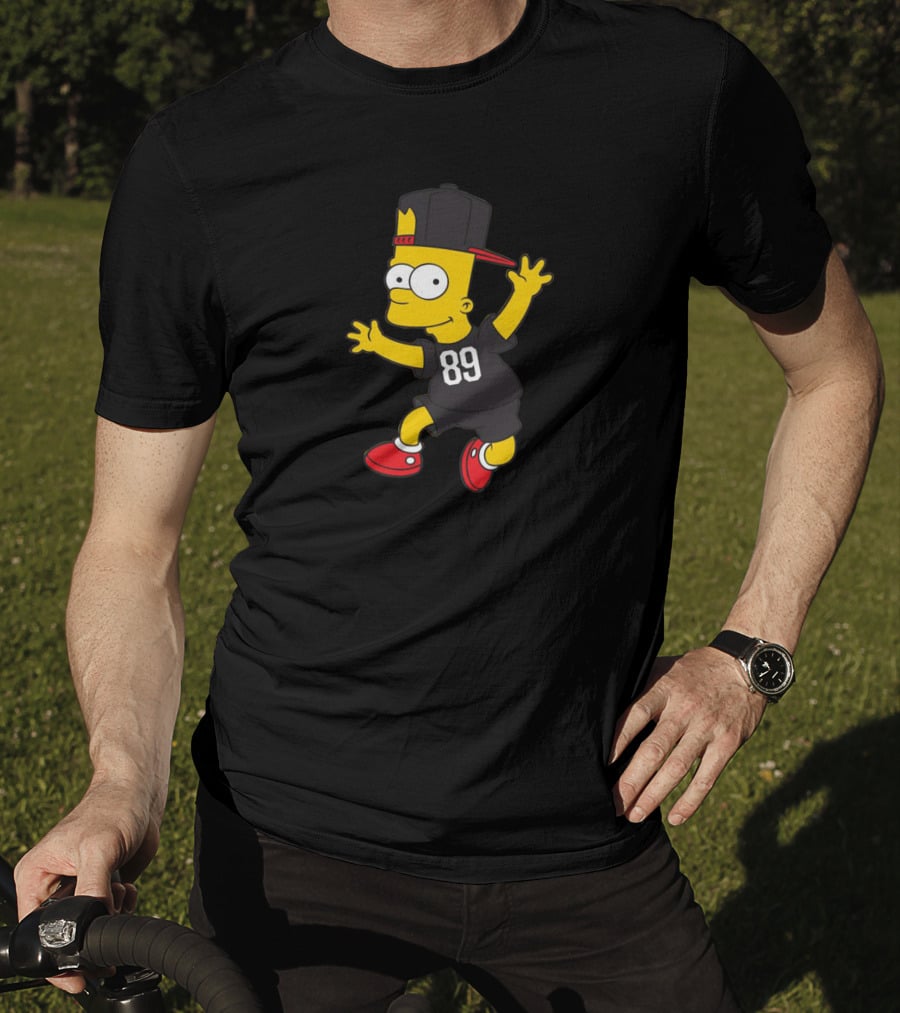 Bart Simpson Hip Hop Style T-Shirt