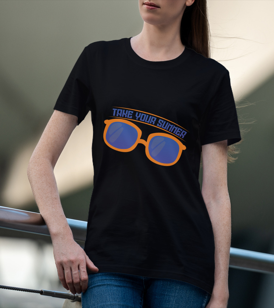 Take Your Summer Sunglasses Retro Vibes T-Shirt