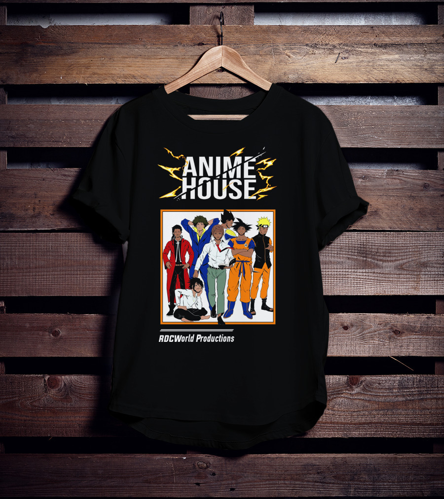 Anime House RDCWorld Productions Manga Characters T-Shirt