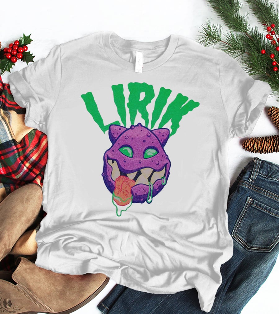 LIRIK JAWS LS Monster Head T-Shirt