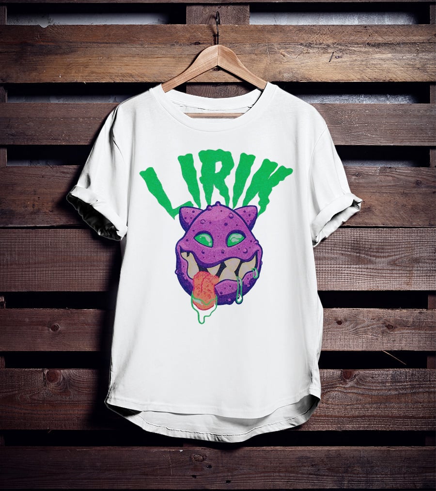 LIRIK JAWS LS Monster Head T-Shirt