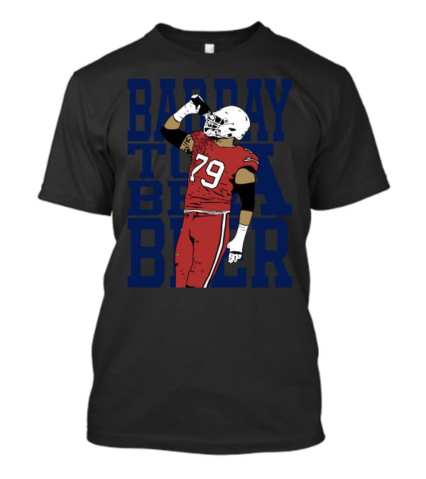 Bad Day To Be A Beer 79 Football Player Drink T-Shirt