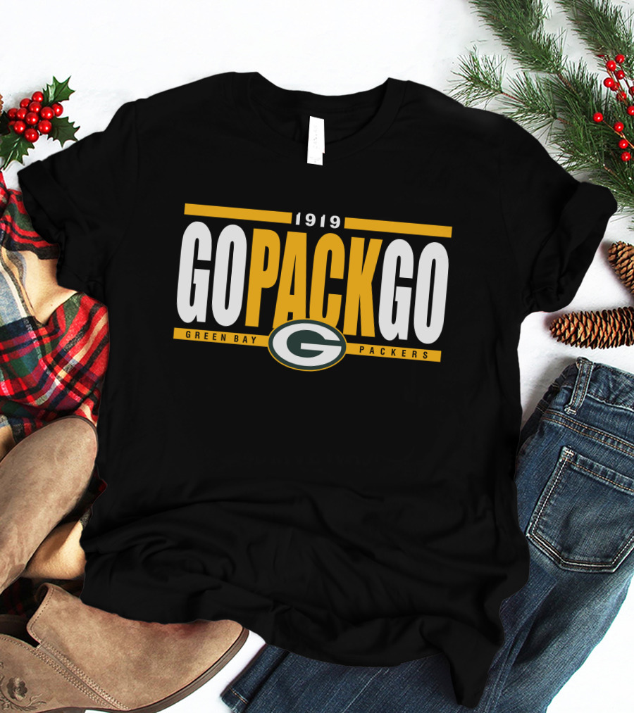 1919 Go Pack Go Green Bay Packers T-Shirt