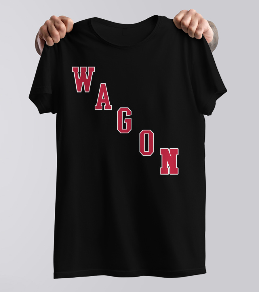 WAGON NY Spittin' Chiclets Hockey T-Shirt