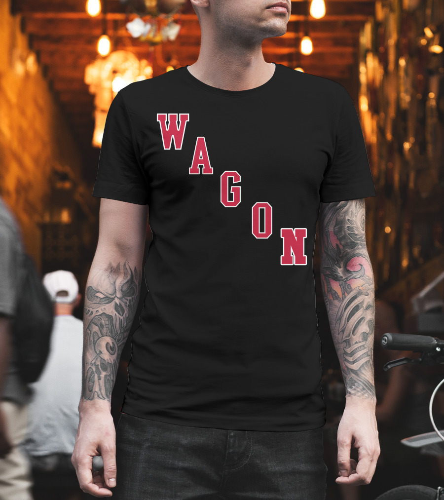 WAGON NY Spittin' Chiclets Hockey T-Shirt