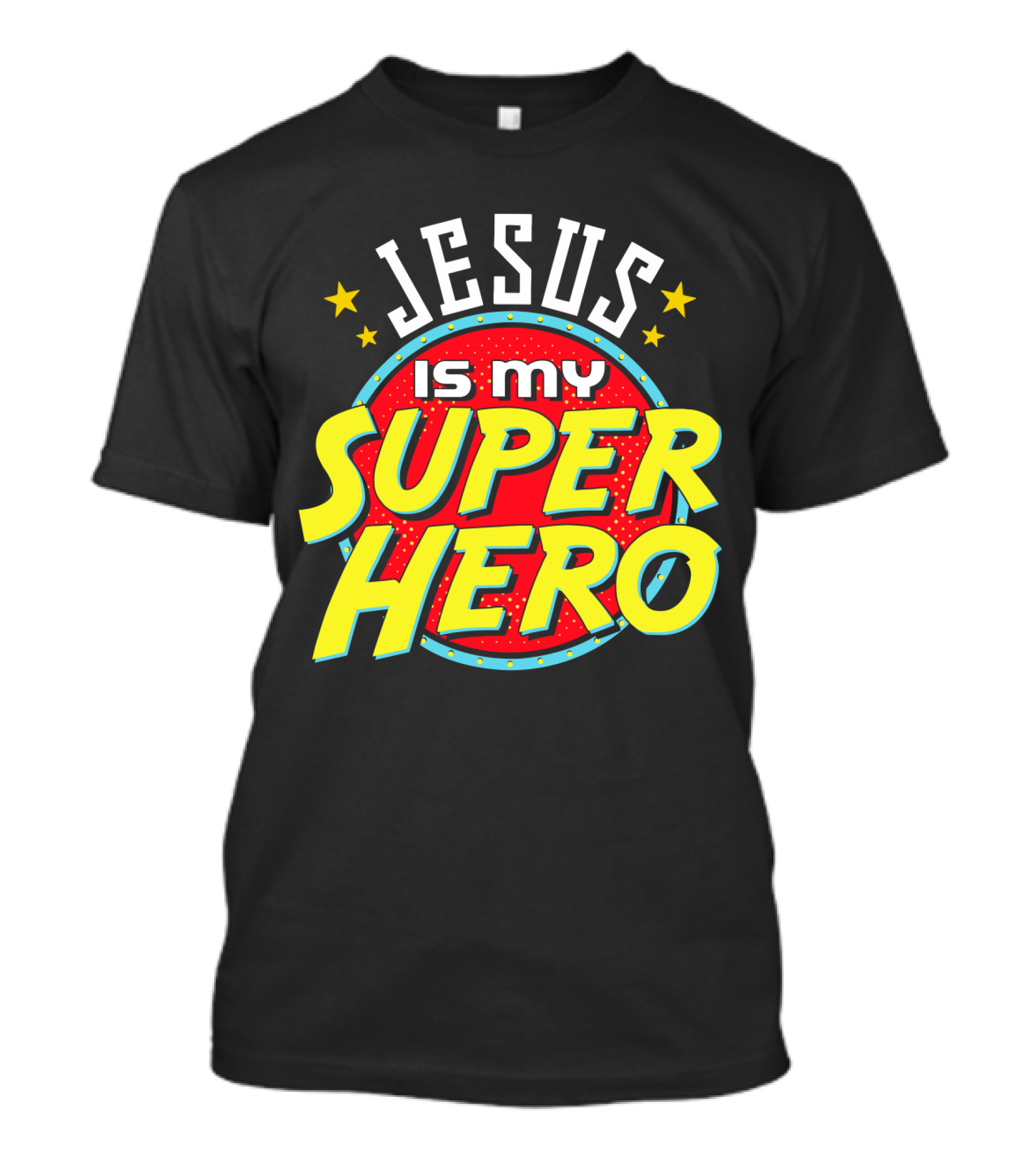 Jesus Is My Superhero Vintage Comic T-Shirt