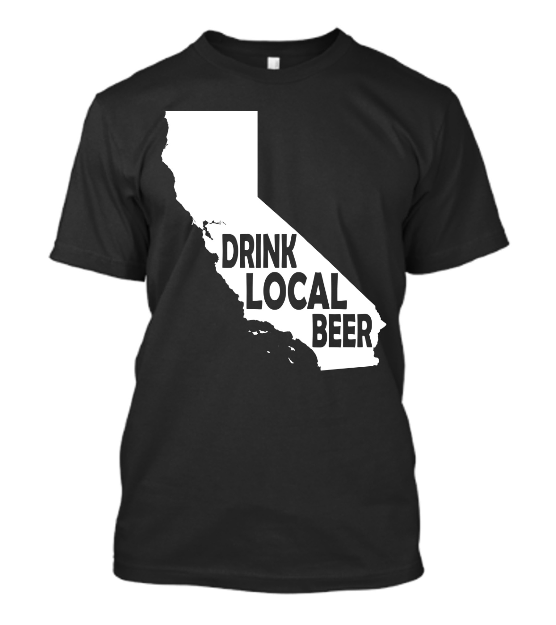 California Drink Local Beer T-Shirt