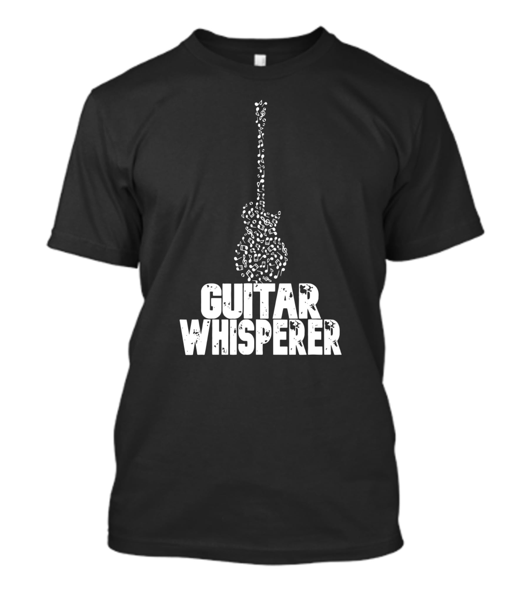 Guitar Whisperer Musical Notes T-Shirt