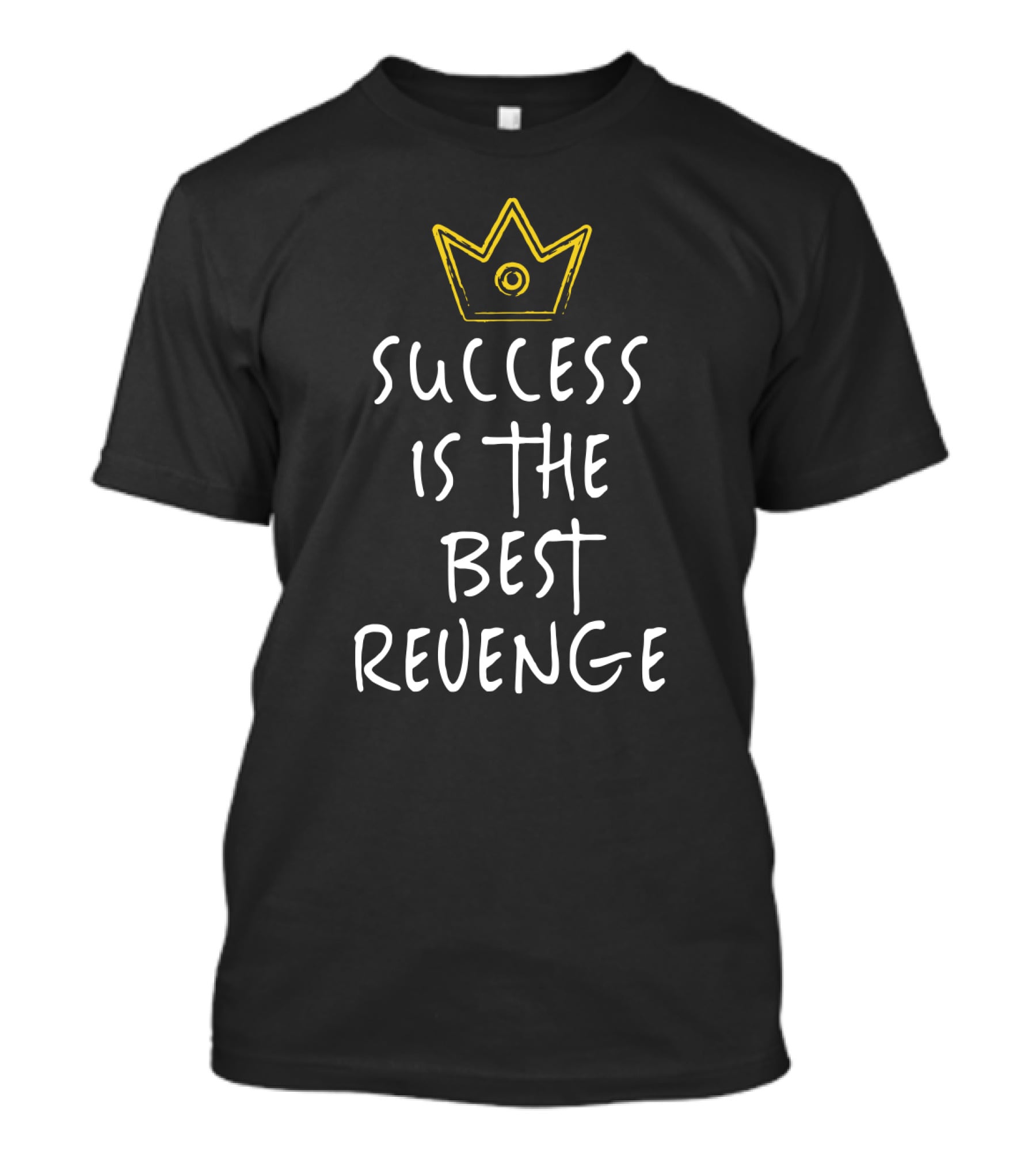 Success Is The Best Revenge Crown Icon T-Shirt