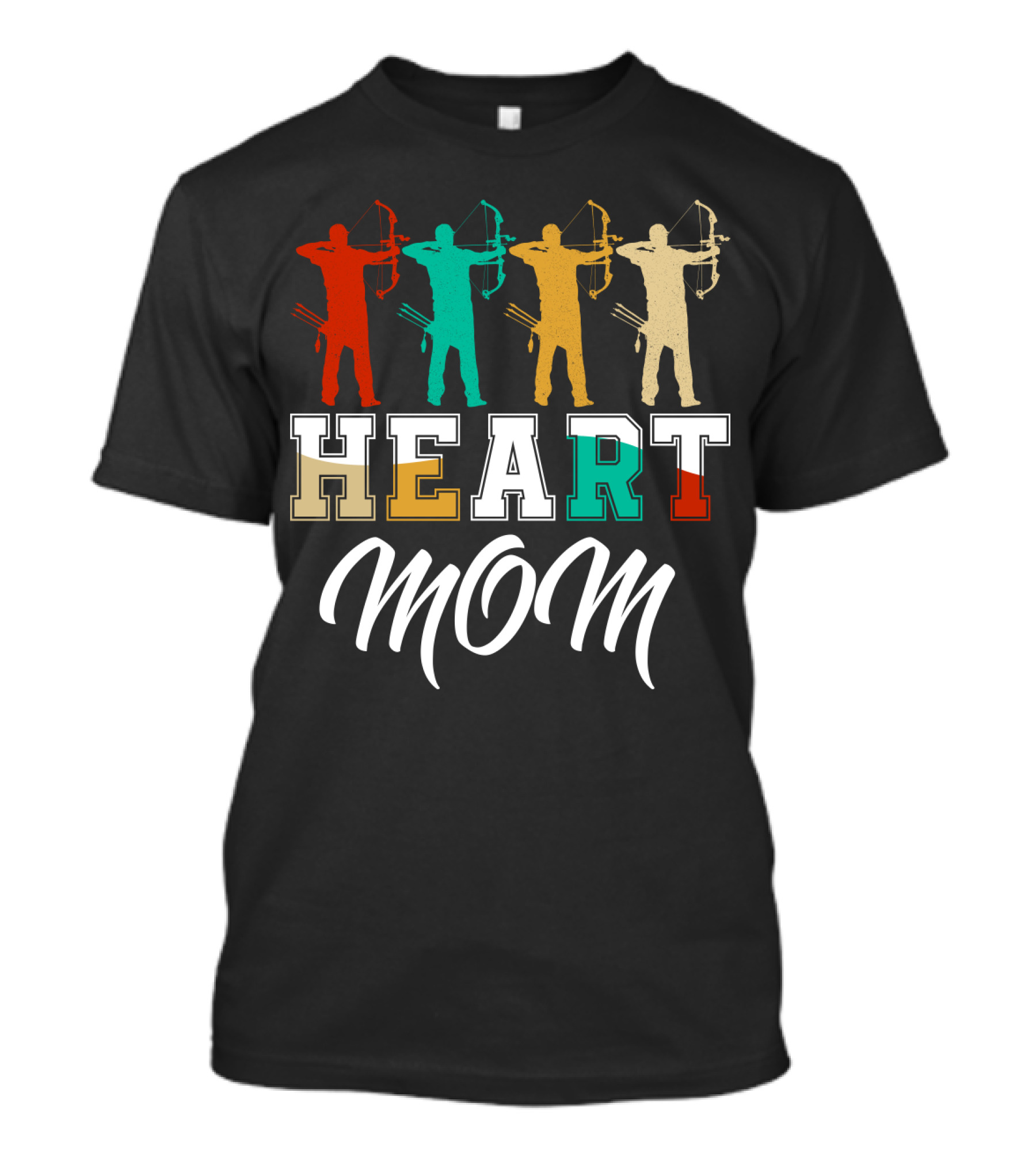 Heart Mom Archery T-Shirt