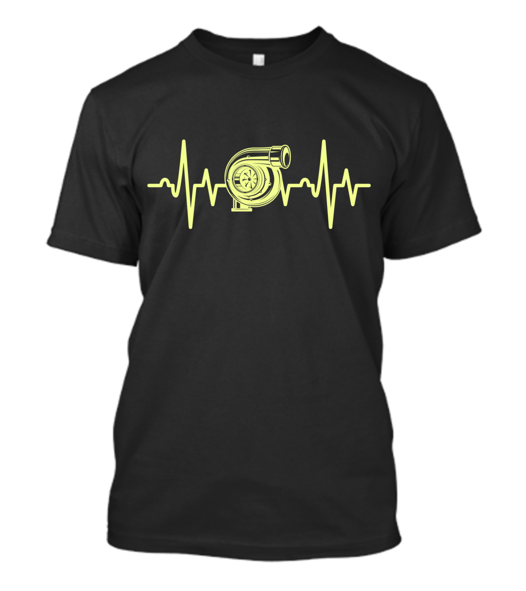 Turbo Heartbeat Car Engine Pulse T-Shirt