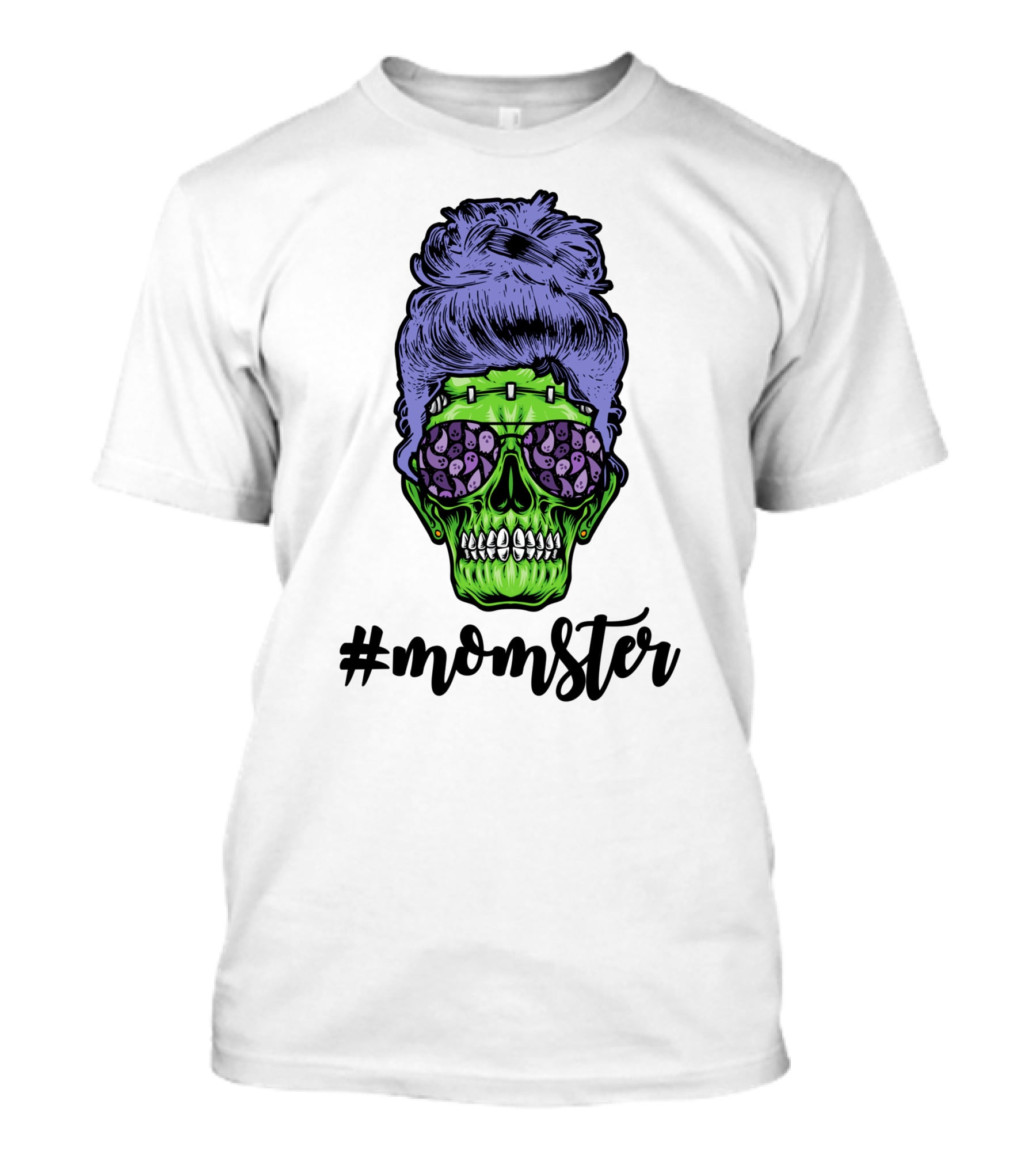 Momster Skull Halloween T-Shirt