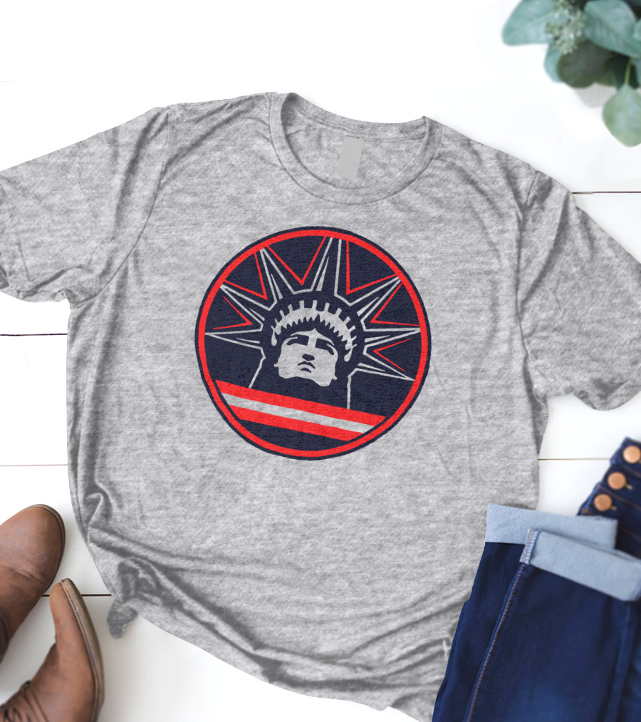 Mau Xam Statue Of Liberty Emblem T-Shirt