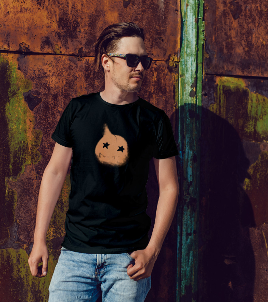 SVP Spooky Star Eyes Pumpkin T-Shirt