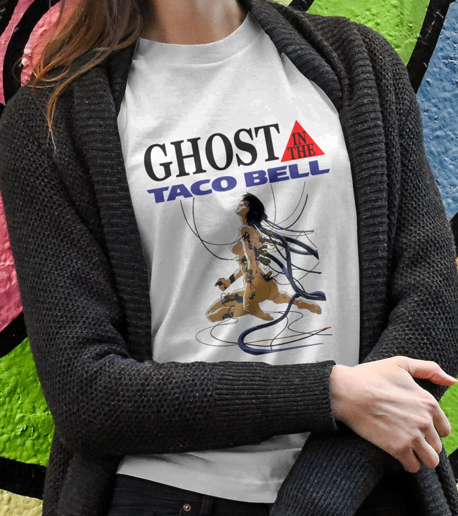 Ghost In The Taco Bell Cyber Aesthetic Fusion T-Shirt