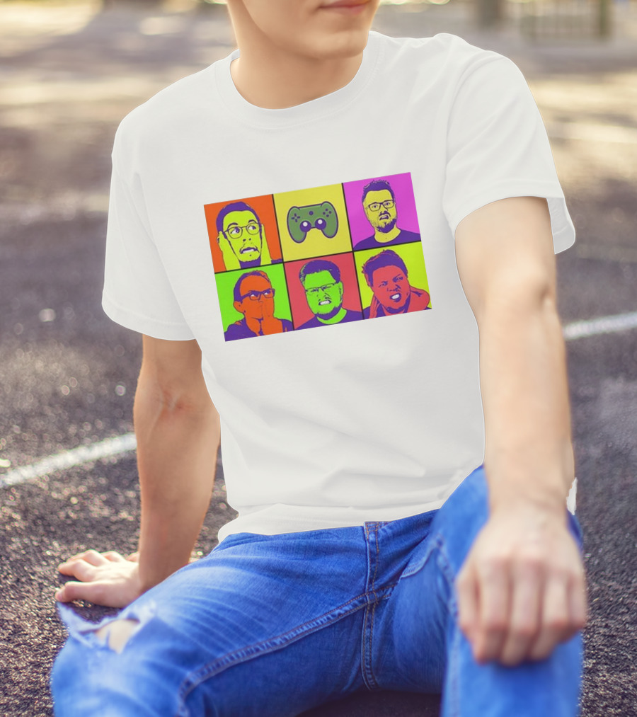 PietSmiet Store Retro Gamer Pop T-Shirt