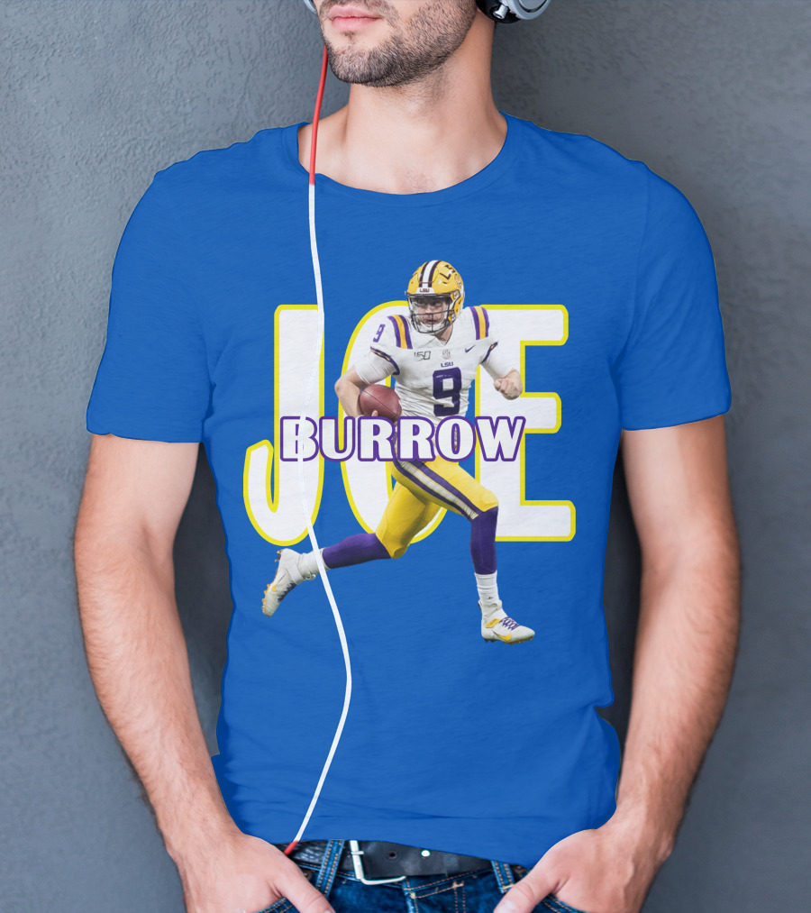 Joe Burrow LSU Football Legends T-Shirt