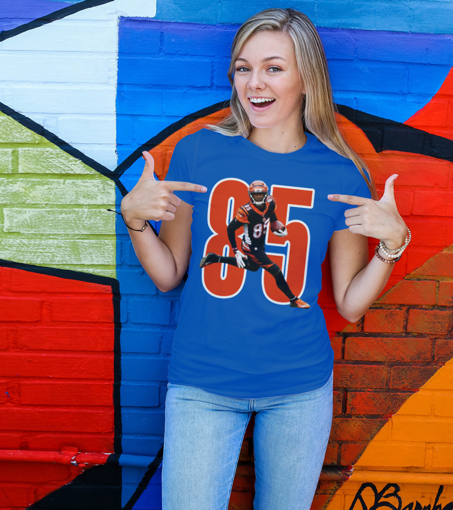 Bengals WR Higgins 85 NFL Football T-Shirt