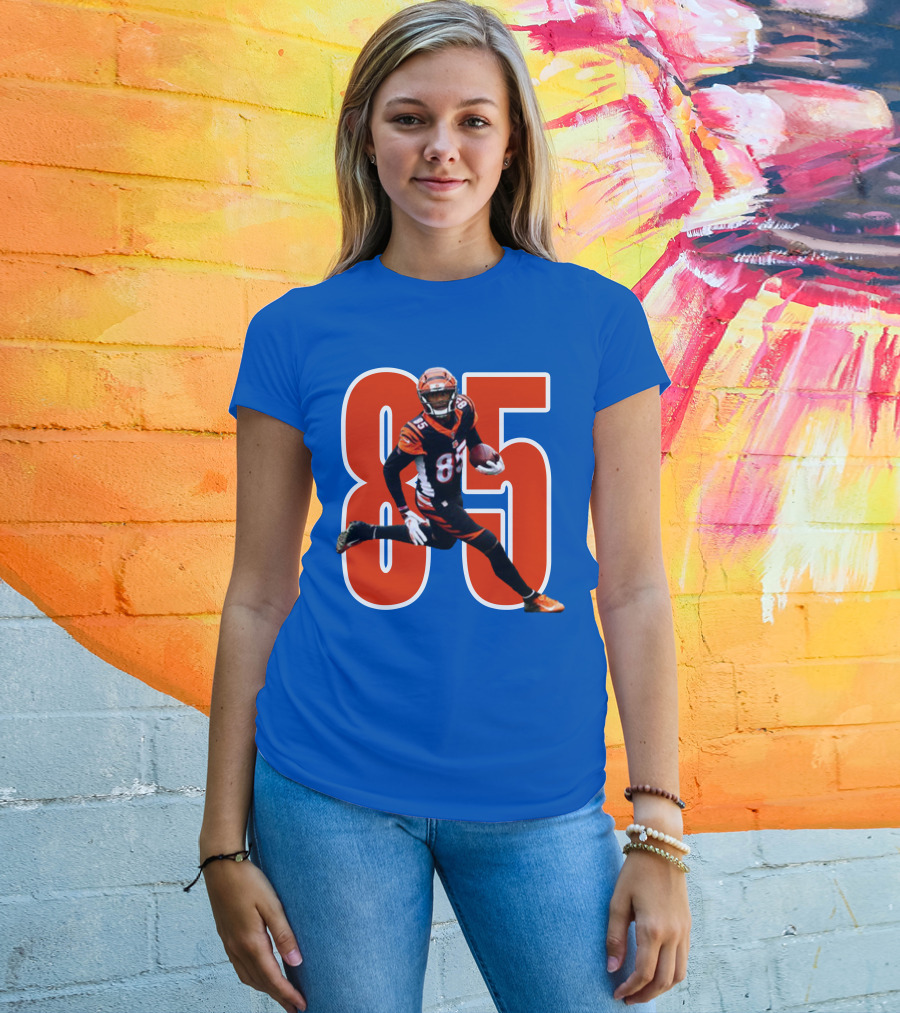 Bengals WR Higgins 85 NFL Football T-Shirt