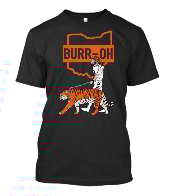BURR-OH Cincinnati Bengals Tiger Walk T-Shirt
