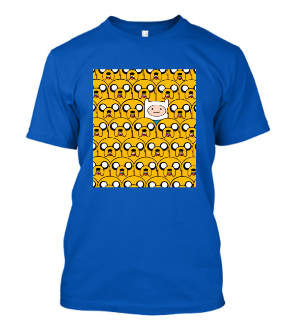 Finnthehuman Surrounded By Jake Faces T-Shirt