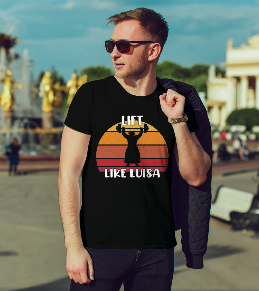 Lift Like Luisa Encanto Vintage Sunset T-Shirt