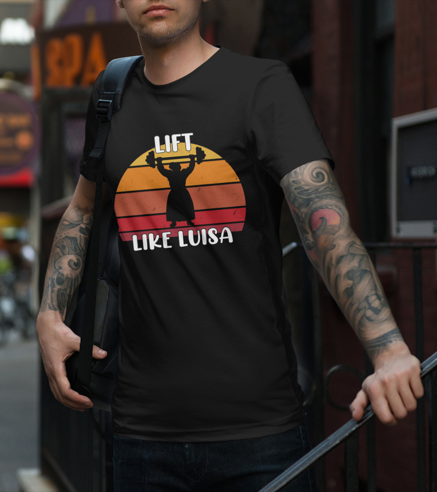 Lift Like Luisa Encanto Vintage Sunset T-Shirt