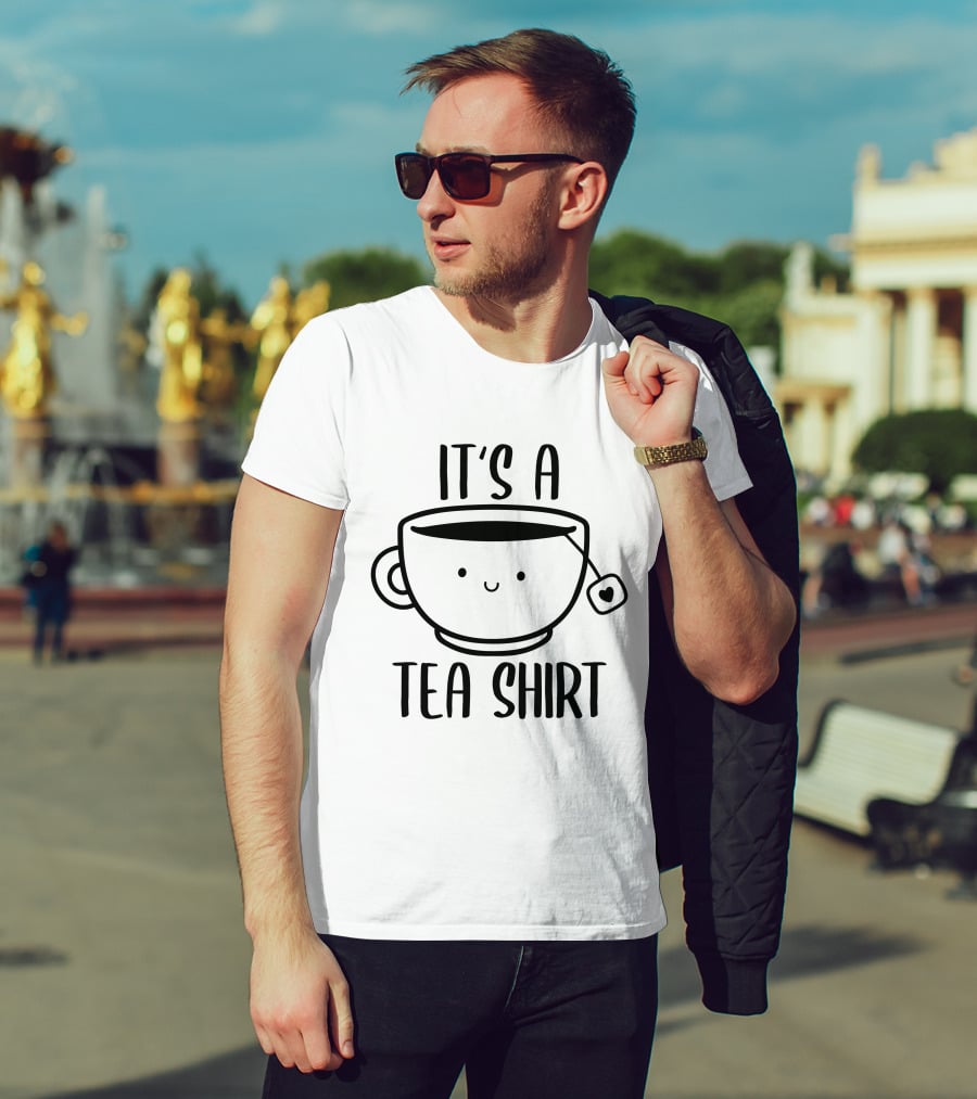 It's A Tea Shirt Funny Cute Kawaii Tea Lover T-Shirt