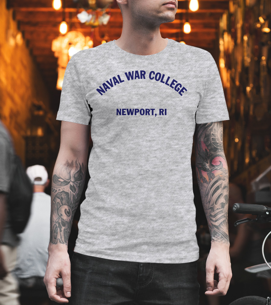 Naval War College Newport RI Classic Arch T-Shirt