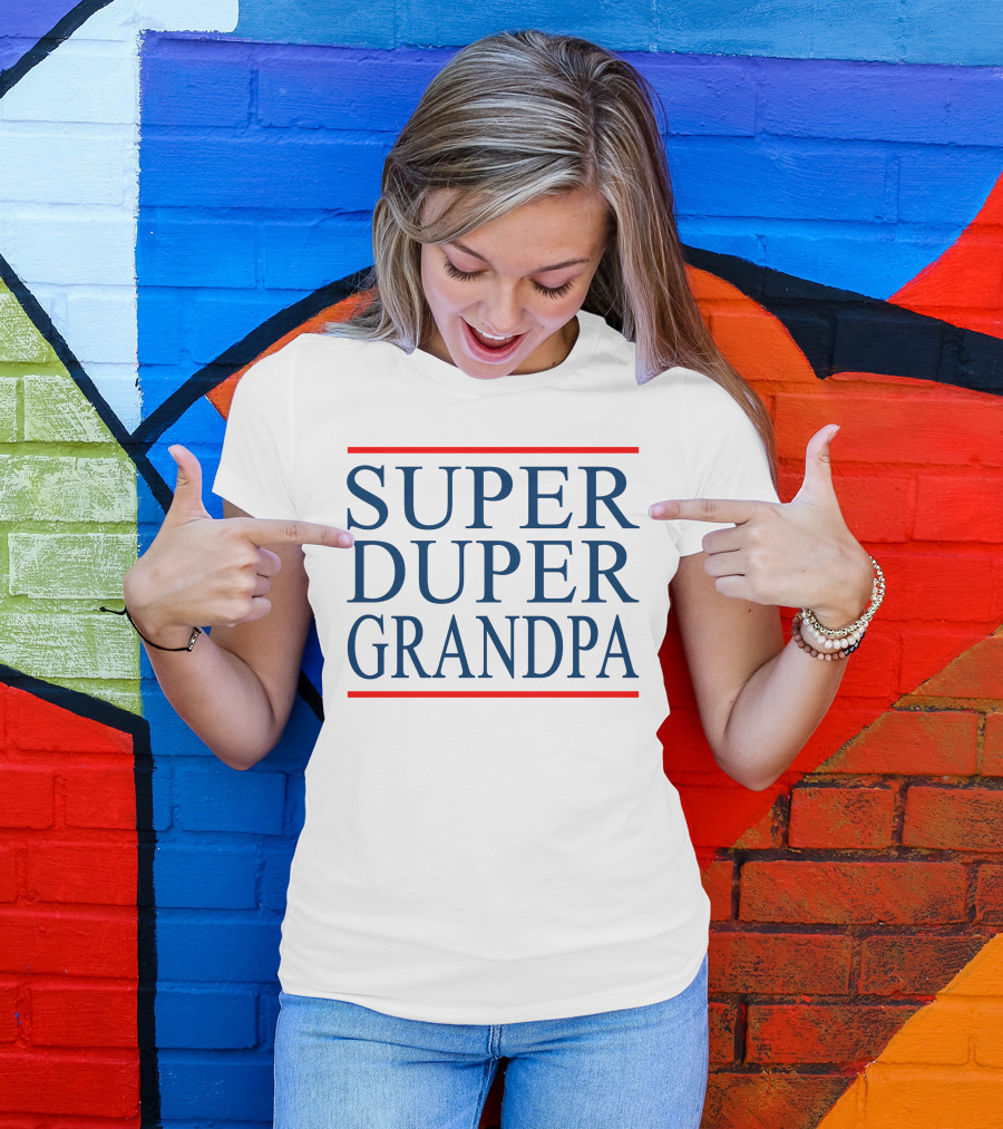 Super Duper Grandpa T-Shirt