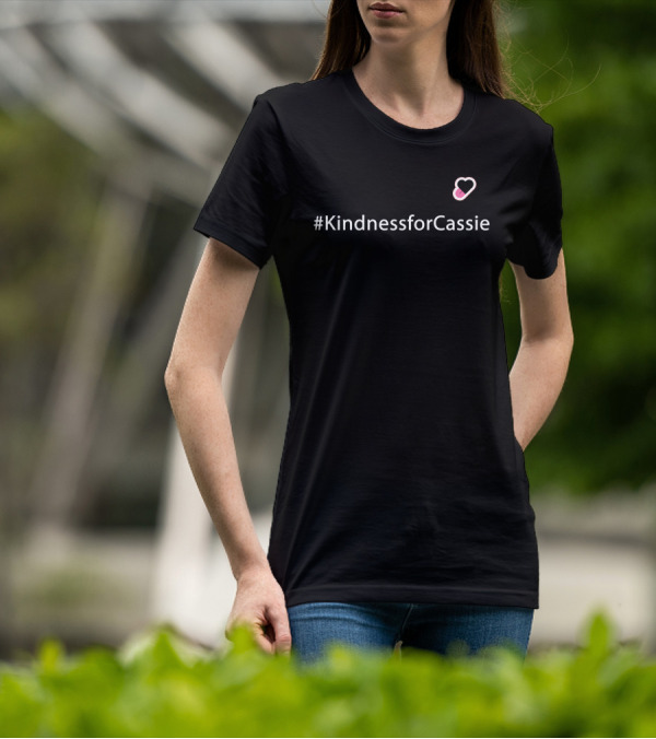KindnessforCassie Pink Heart Campaign T-Shirt