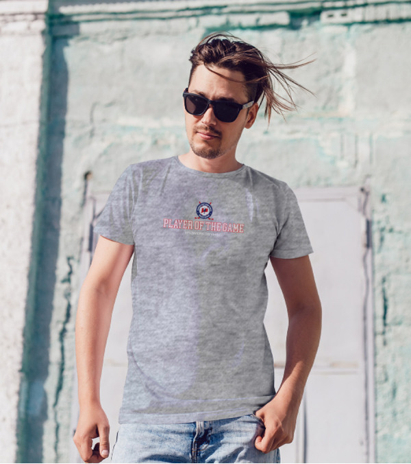 Player Of The Game Hockey Sports Center #PoweredByHSC T-Shirt