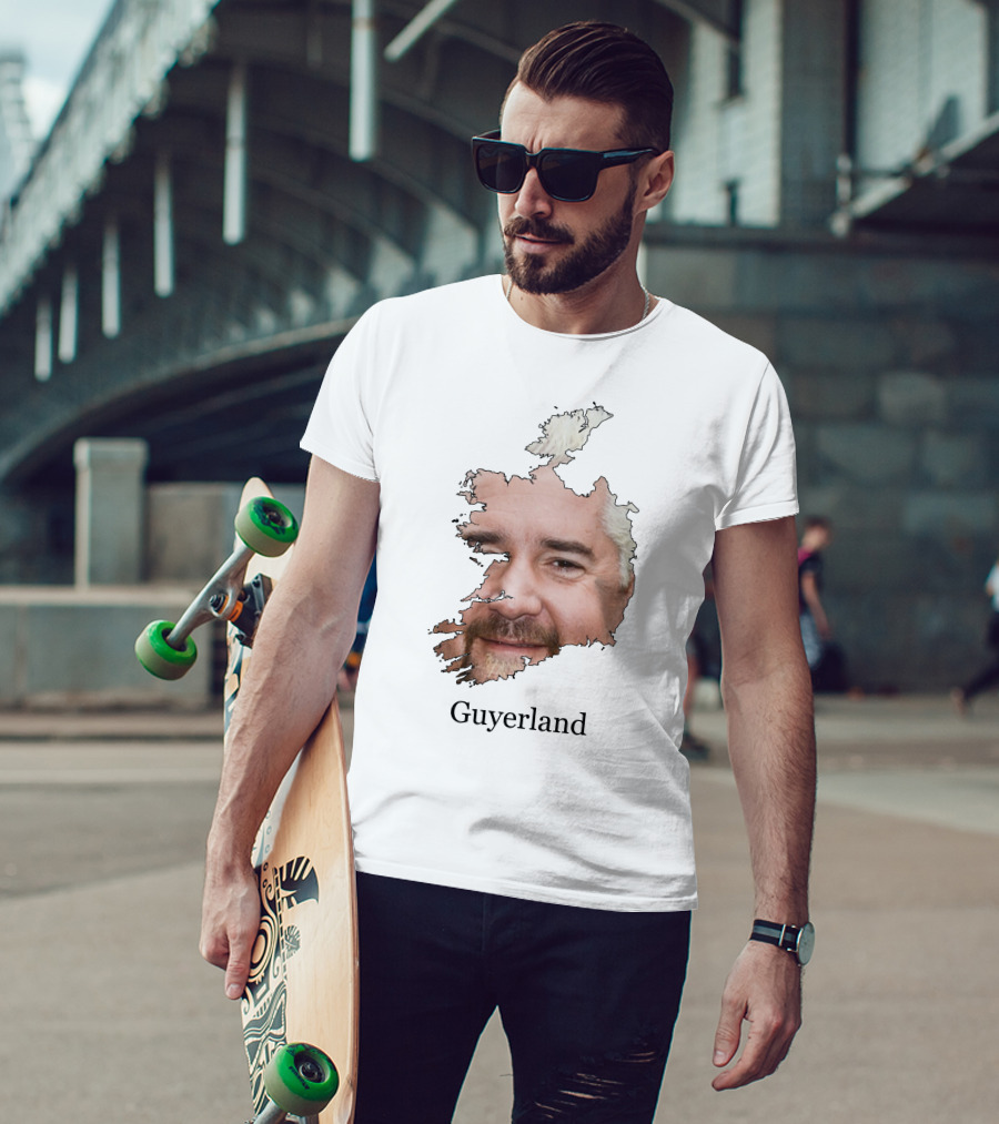 Guyerland Map Face T-Shirt