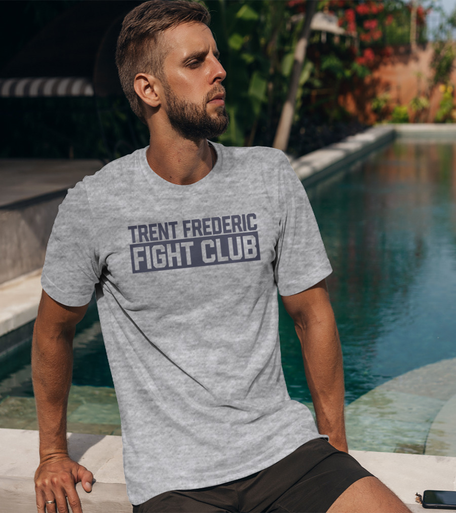 Boston Bruins Trent Frederic Fight Club Hockey T-Shirt