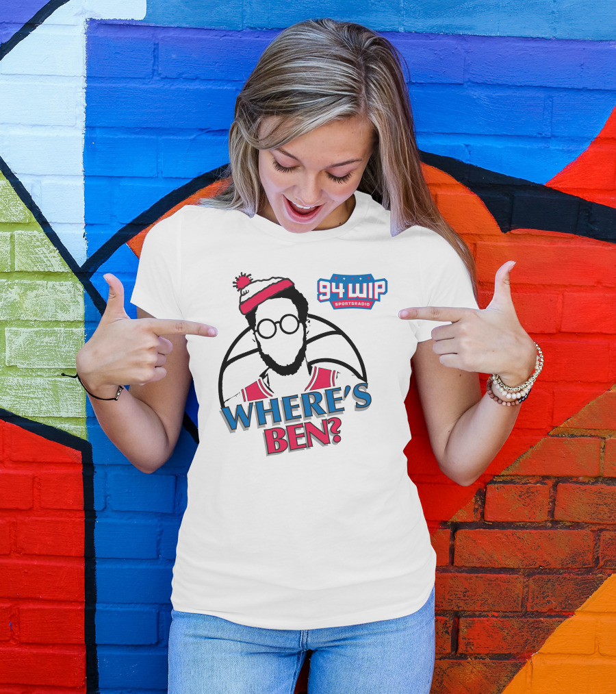 94 WIP Sports Radio Where's Ben? T-Shirt