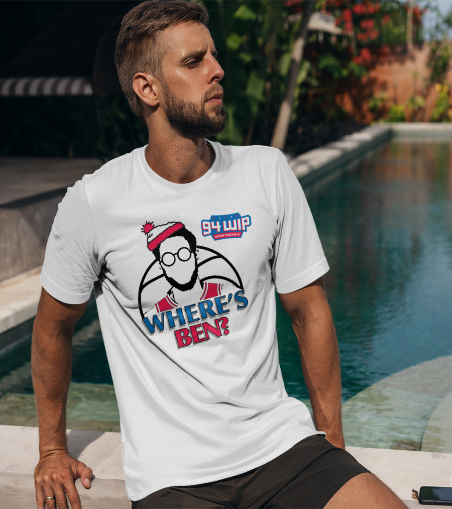 94 WIP Sports Radio Where's Ben? T-Shirt