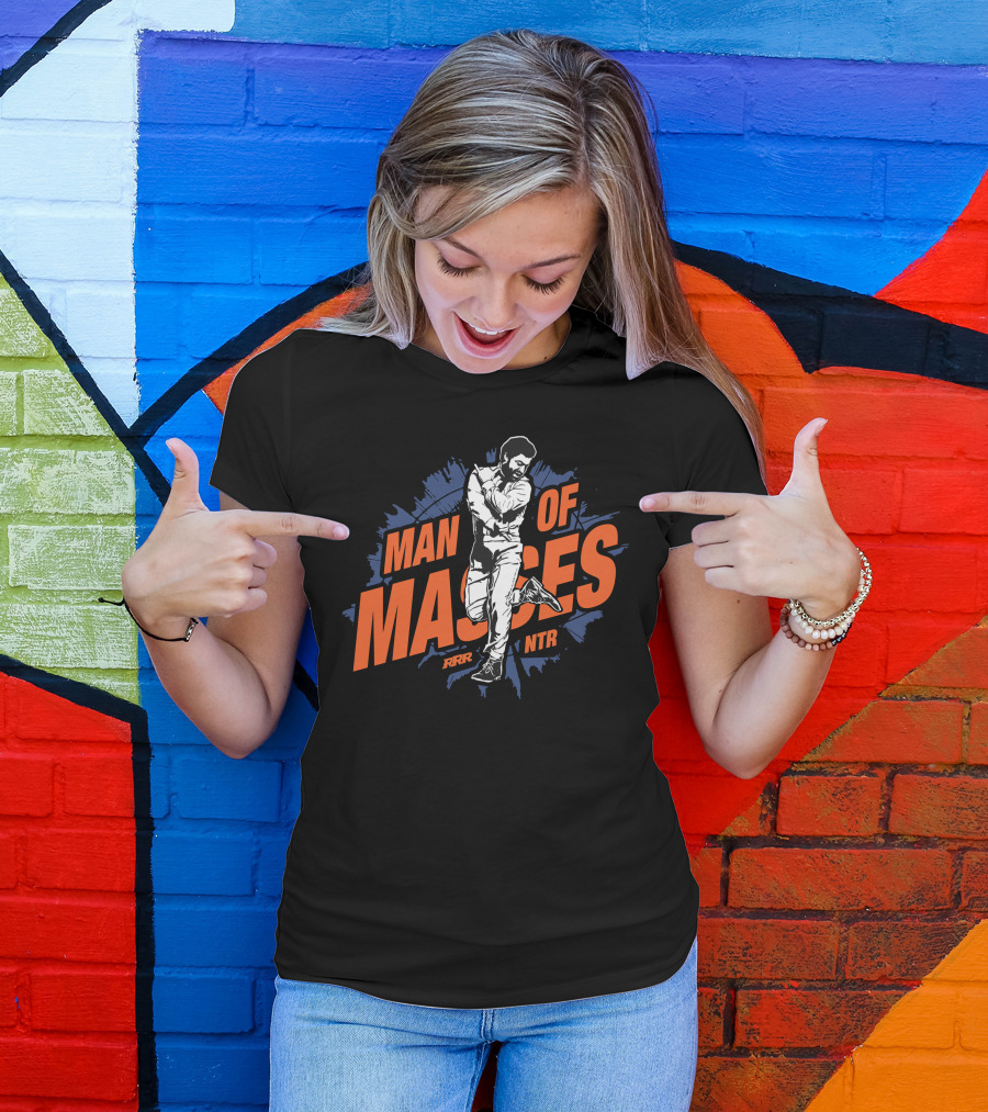 Man Of Masses RRR NTR T-Shirt