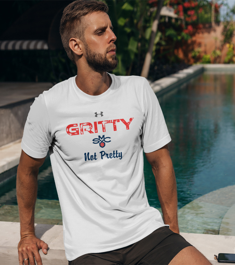 Gritty Under Armour Saint Mary's SMC Gaels Not Pretty T-Shirt