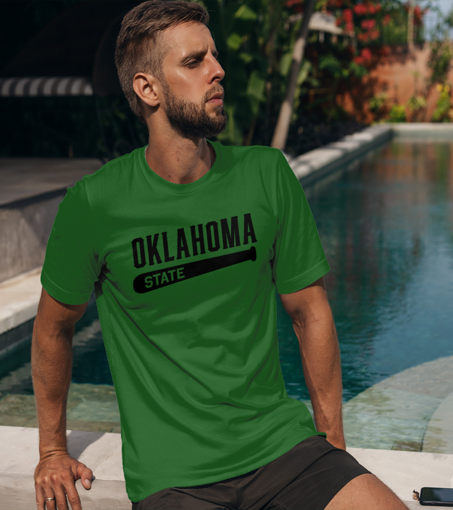 Oklahoma State Baseball Bat T-Shirt