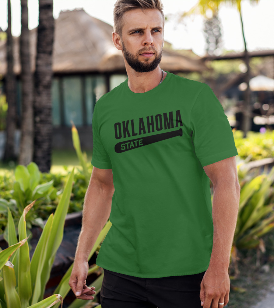 Oklahoma State Baseball Bat T-Shirt