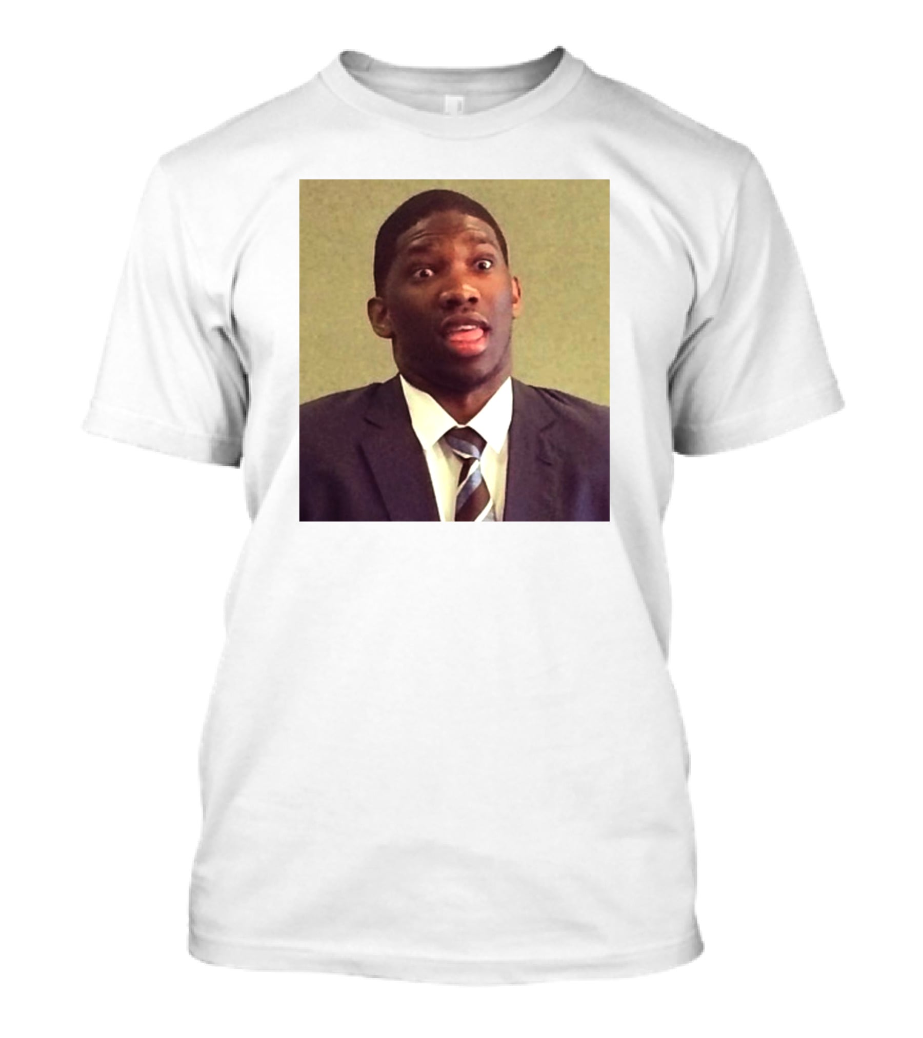 Joel Embiid Birthday Torchpro Merch Surprise Expression T-Shirt