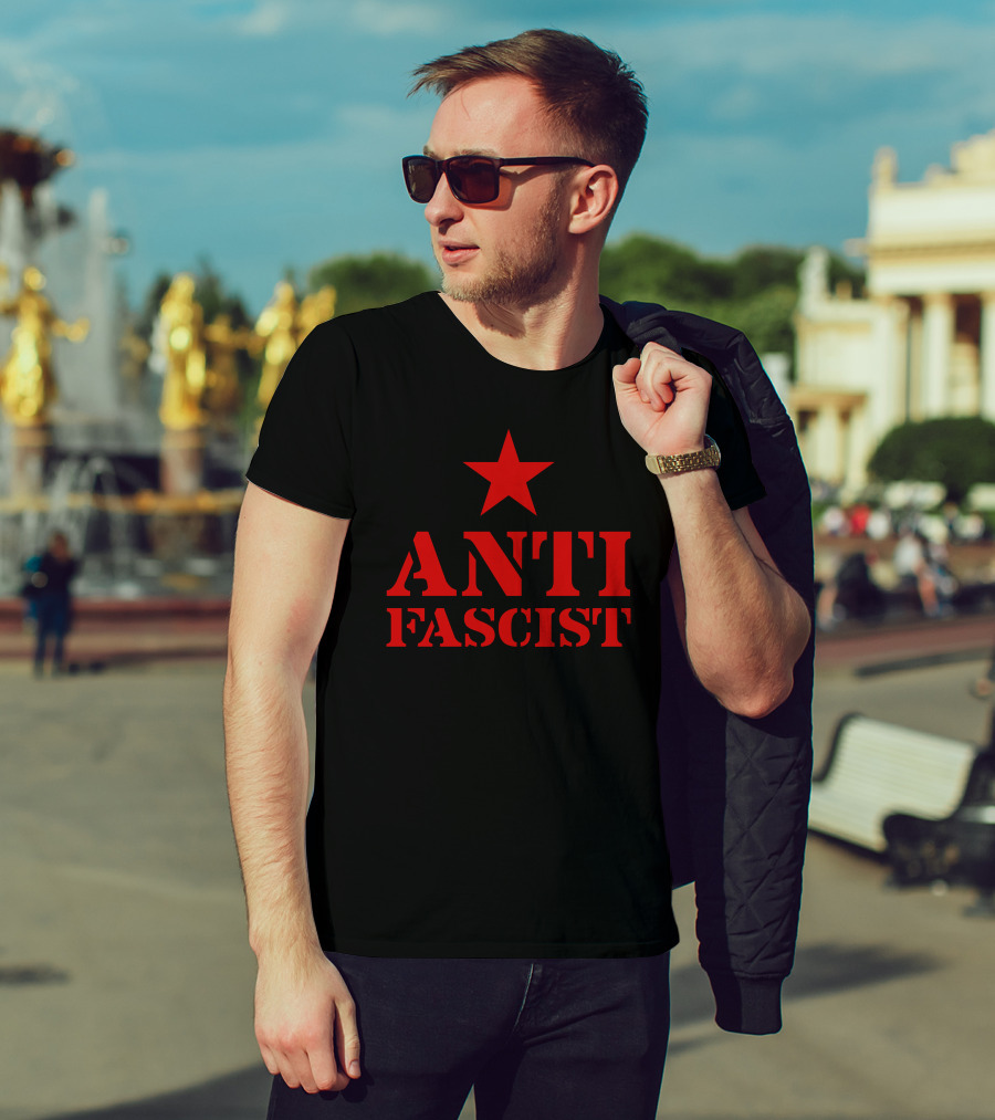 ANTI FASCIST Red Star T-Shirt