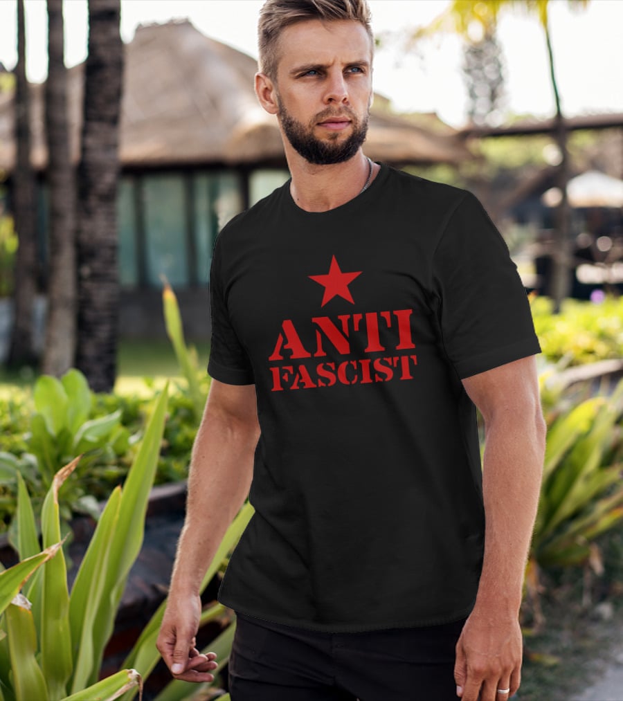 ANTI FASCIST Red Star T-Shirt