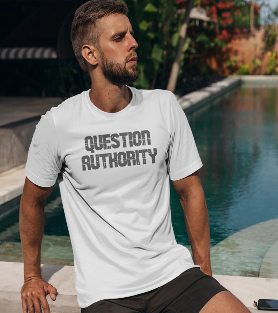 Mark Cuban Question Authority T-Shirt