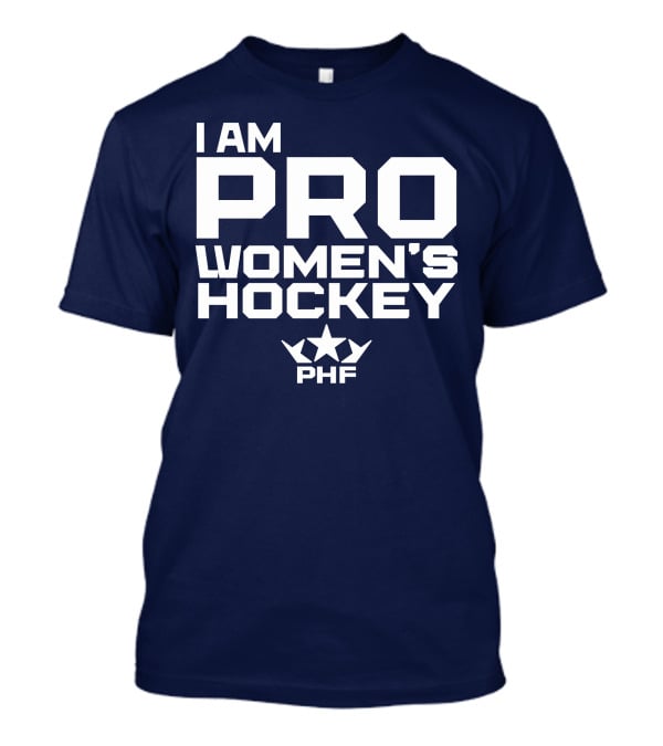 Arizona Coyotes I Am Pro Women's Hockey PHF T-Shirt