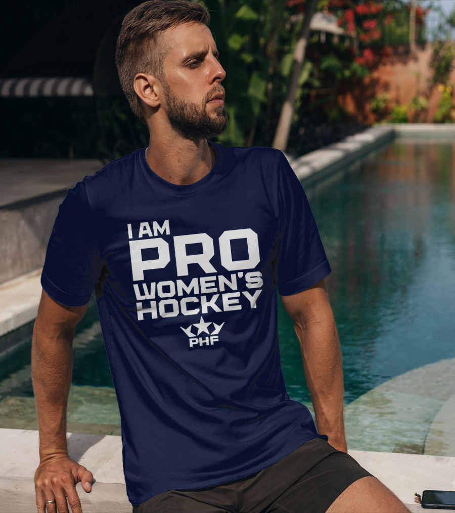 Arizona Coyotes I Am Pro Women's Hockey PHF T-Shirt