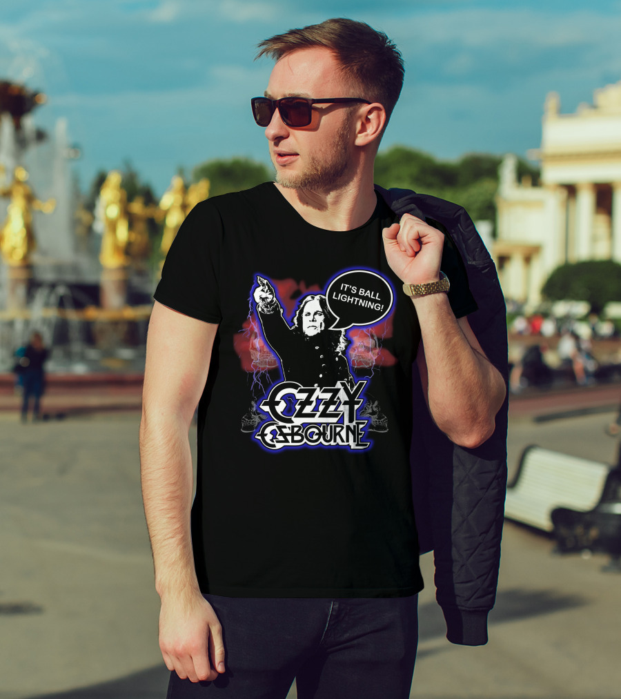 Ozzy Osbourne It's Ball Lightning T-Shirt